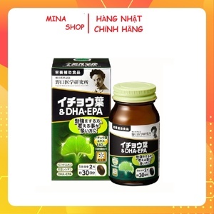 Viên uống bổ não DHA EPA Ginkgo Noguchi - 60 viên