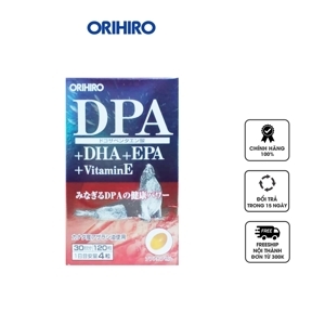 Viên uống bổ não DPA, DHA & EPA & vitamin E 120 viên - Nhật Bản