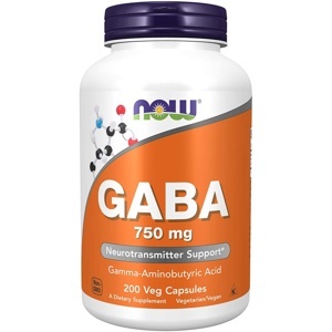 Viên uống bổ não giảm stress Now Gaba 500mg chai 100 viên