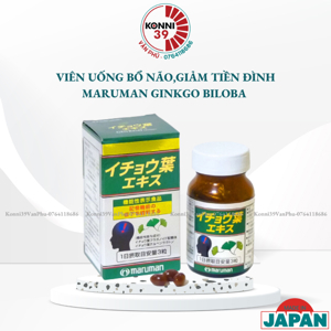 Viên uống bổ não Maruman Ginkgo Biloba