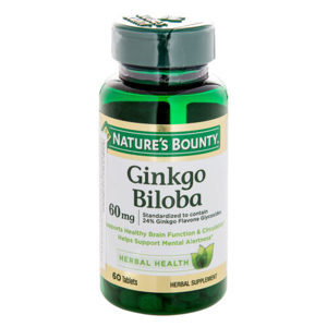 Viên uống bổ não Nature's Bounty Ginkgo Biloba 120mg