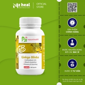 Viên uống bổ não Nzpurehealth Ginkgo Biloba 200mg