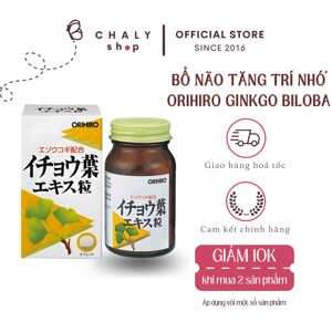Viên uống bổ não Orihiro Ginkgo Biloba 240 viên