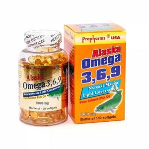 Viên uống bổ não sáng mắt đẹp da Alaska Omega-369