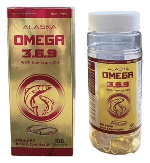 Viên uống bổ não sáng mắt đẹp da Alaska Omega-369
