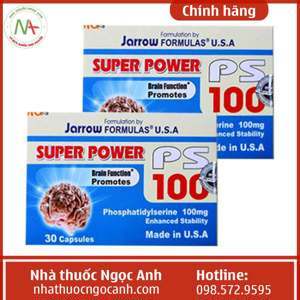 Viên uống bổ não Super Power PS-100 60 viên