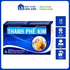 Viên Uống Bổ Phế, Giảm Ho Thanh Phế Kim 30 Viên