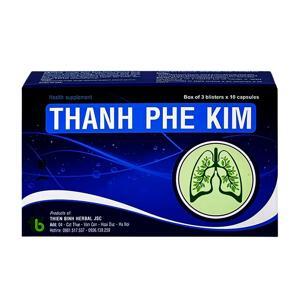 Viên Uống Bổ Phế, Giảm Ho Thanh Phế Kim 30 Viên