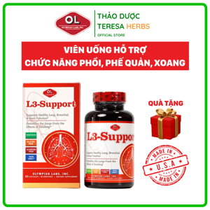 Viên uống bổ phổi Olympian Labs L3-Support - 30 viên
