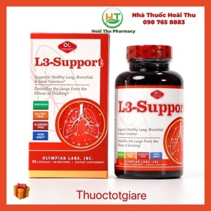 Viên uống bổ phổi Olympian Labs L3-Support - 30 viên