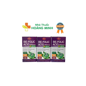 Viên uống bổ sung Axit Folic Be Folic Acid