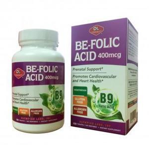 Viên uống bổ sung Axit Folic Be Folic Acid