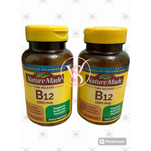 Viên Uống Bổ Sung Nature Made Vitamin B12 1000mg