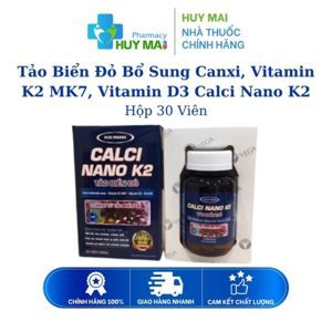 Viên uống bổ sung canxi Calci K2