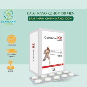 Viên uống bổ sung canxi Calci K2