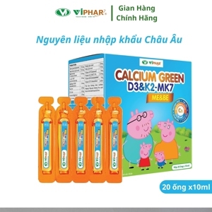 Viên uống bổ sung canxi hữu cơ Olympian Labs Green Calcium