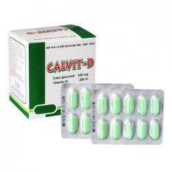 Viên uống bổ sung canxi và vitamin D3 Calvit-D