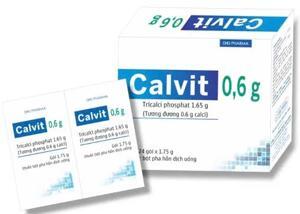 Viên uống bổ sung canxi và vitamin D3 Calvit-D