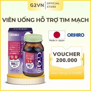 Viên uống bổ sung CoQ10 Orihiro Nhật Bản 90 viên