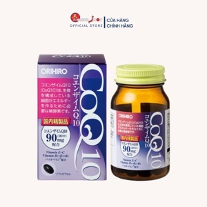 Viên uống bổ sung CoQ10 Orihiro Nhật Bản 90 viên