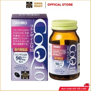 Viên uống bổ sung CoQ10 Orihiro Nhật Bản 90 viên