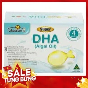 Viên uống bổ sung DHA cho trẻ Blossom Super DHA For Kids 90 viên