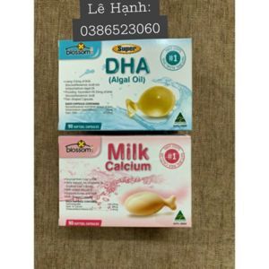 Viên uống bổ sung DHA cho trẻ Blossom Super DHA For Kids 90 viên