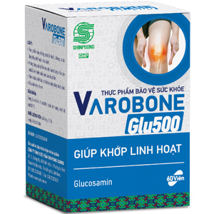 Viên uống bổ sung Glucosamine Shinpoong Varobone Glu500 Hộp 60 Viên