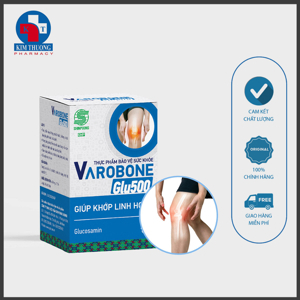 Viên uống bổ sung Glucosamine Shinpoong Varobone Glu500 Hộp 60 Viên