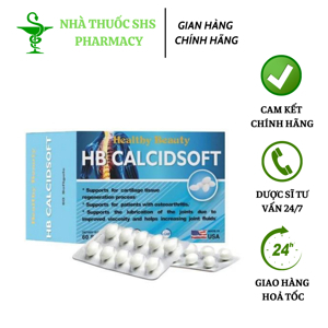 Viên uống bổ sung HB Calcidsoft 60 viên