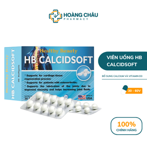 Viên uống bổ sung HB Calcidsoft 30 viên