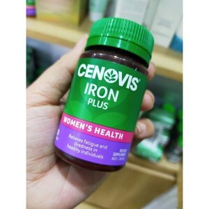 Viên uống bổ sung sắt Cenovis Iron Plus 80 viên