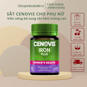 Viên uống bổ sung sắt Cenovis Iron Plus 80 viên