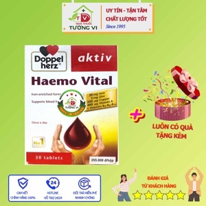 Viên uống bổ sung sắt Doppelherz Haemo Vital