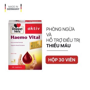 Viên uống bổ sung sắt Doppelherz Haemo Vital