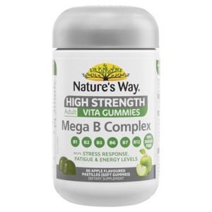 Viên uống bổ sung vitamin B Nature’s Way Mega B 200 viên