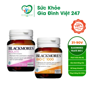 Viên uống bổ sung vitamin C Blackmores Bio C 1000mg 31 viên