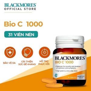 Viên uống bổ sung vitamin C Blackmores Bio C 1000mg 31 viên