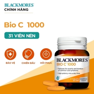 Viên uống bổ sung vitamin C Blackmores Bio C 1000mg 31 viên