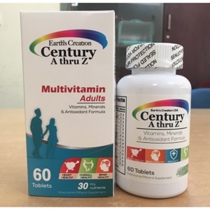 Viên uống bổ sung vitamin Century A Thru Z