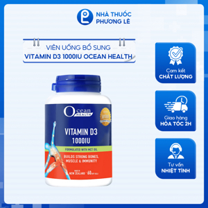 Viên uống bổ sung vitamin D3 Blackmores Vitamin D3 1000IU 60 viên