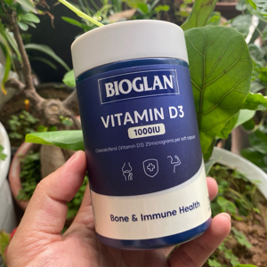 Viên uống bổ sung Vitamin D3 Healthy Care Vitamin D3 1000IU 250 viên