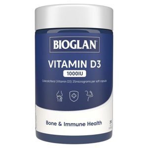 Viên uống bổ sung Vitamin D3 Healthy Care Vitamin D3 1000IU 250 viên