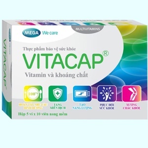 Viên uống bổ sung vitamin & khoáng chất Vitacap