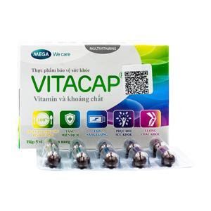 Viên uống bổ sung vitamin & khoáng chất Vitacap