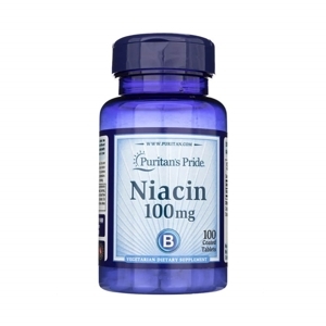 Viên uống bổ sung Vitamin PP Puritan's Pride Niacin 100mg 100 viên