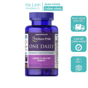 Viên uống bổ sung Vitamin và khoáng chất cho nam giới Puritan's Pride One Daily Men's Multivitamin 100 viên