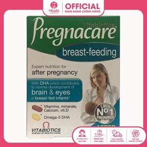 Viên uống bổ sung vitamin và khoáng chất Vitabiotics Pregnacare Breast-Feeding cho bà mẹ sau sinh