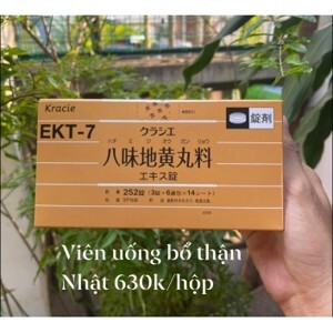 Viên uống bổ thận EKT-7 Kracie Hachimi - 252 viên