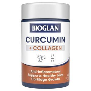 Viên uống bổ xương khớp Bioglan Curcumin Plus Collagen 60 Viên